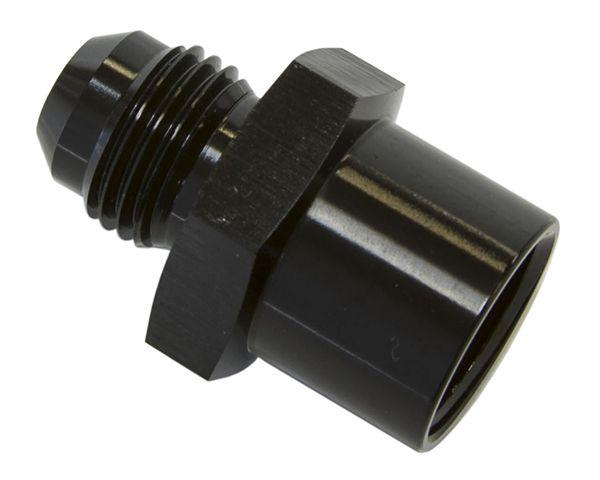 Aeroflow Metric Female O-Ring Seal to AN Adapter M16 x 1.5 to -6AN (AF712-06BLK) AF712-06BLK