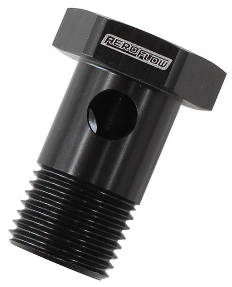 Aeroflow Alloy Banjo Bolt M18 x 1.5 (AF717-10BLK) AF717-10BLK