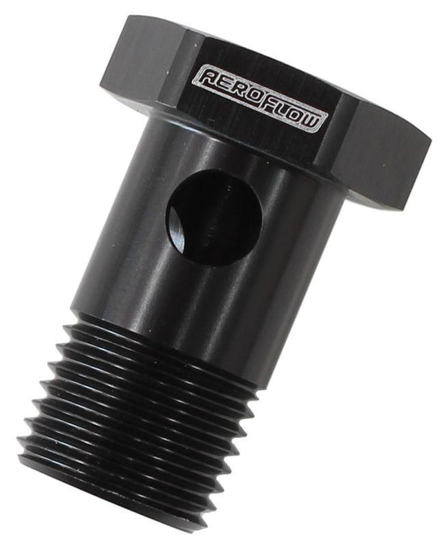 Aeroflow Alloy Banjo Bolt M18 x 1.5 (AF717-10BLK) AF717-10BLK
