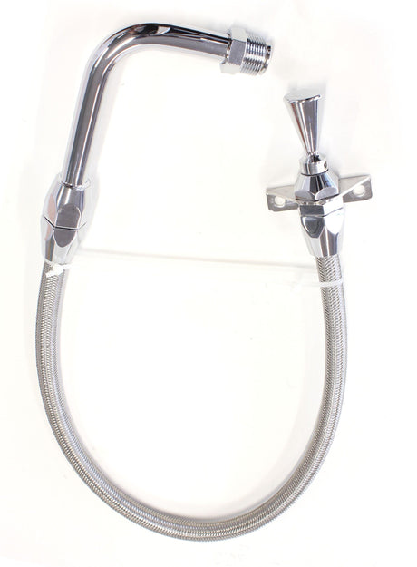 Aeroflow Firewall Mount Flexible Stainless Steel 24" (60cm) in length Transmission Dipstick (AF72-2503) AF72-2503