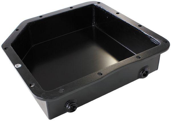 Aeroflow 3" Deep Fabricated Transmission Pan including Filter Extension (AF72-3003BLK) AF72-3003BLK