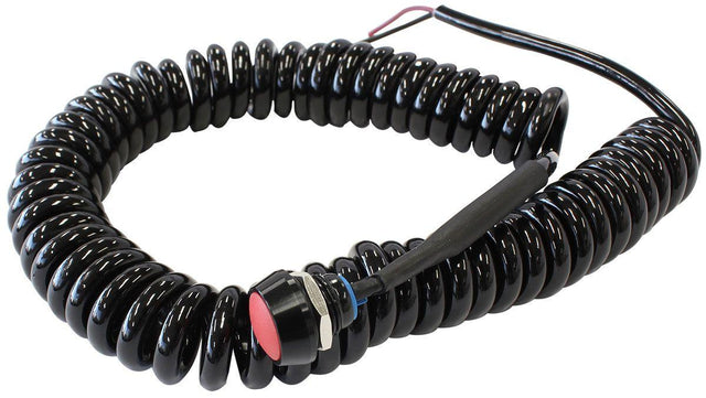 Aeroflow Bang Shift Momentary Button Spiral Cord (AF72-5060BLK) AF72-5060BLK