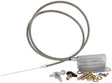 Aeroflow Kickdown Cable With Stainless Steel Cover & Chrome Ends (AF72-7004) AF72-7004