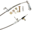 Aeroflow Kickdown Cable With Stainless Steel Cover & Chrome Ends (AF72-7005) AF72-7005