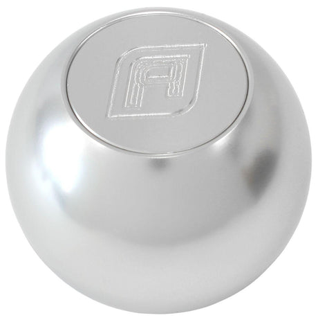 Aeroflow Bang Shift Billet Round Gear Knob - Silver (AF72-9900) AF72-9900