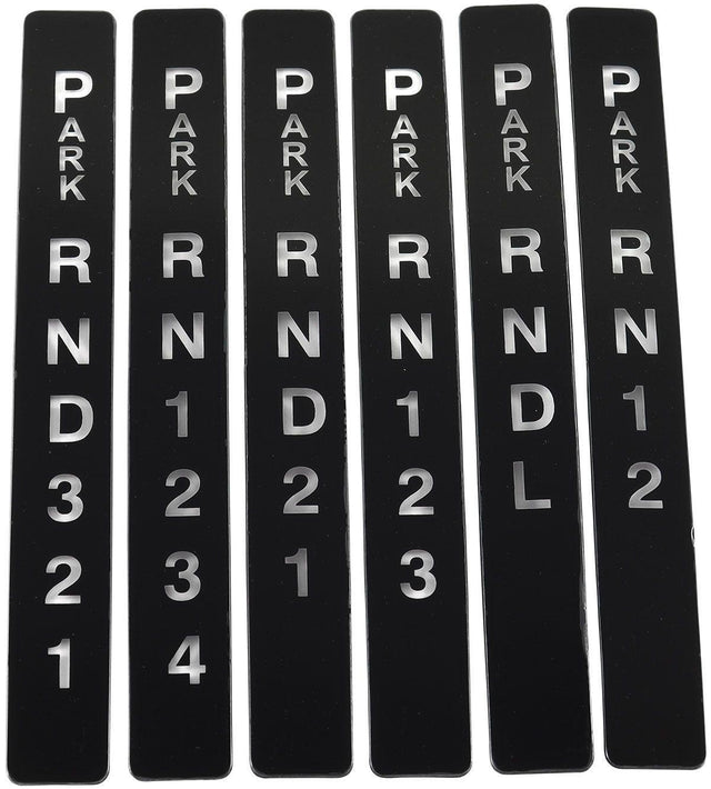 Aeroflow Bang Shift Black Indicator Window Kit (AF72-9942) AF72-9942