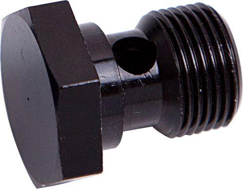 Aeroflow Alloy Banjo Bolt M12 x 1.25 (AF723-06BLK) AF723-06BLK