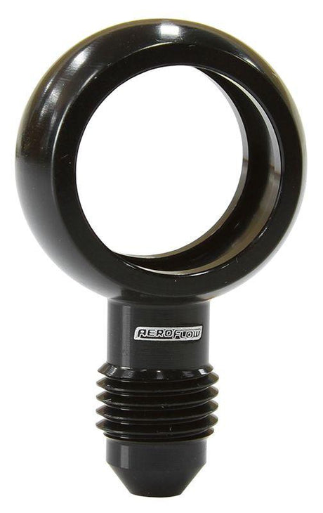 Aeroflow Alloy AN Banjo Fitting 18mm to -4AN (AF726-04BLK) AF726-04BLK