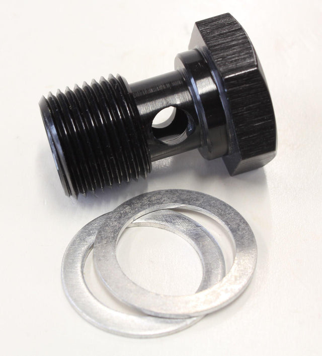 Aeroflow Alloy Banjo Bolt 5/8" x 20 (AF726-06BLK) AF726-06BLK
