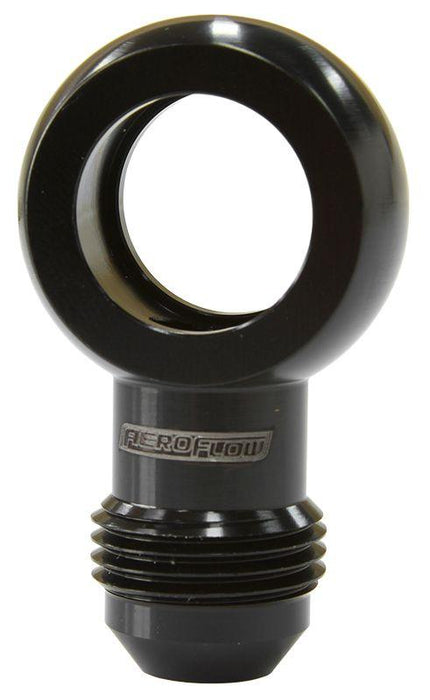 Aeroflow Alloy AN Banjo Fitting 18mm to -8AN (AF726-08BLK)