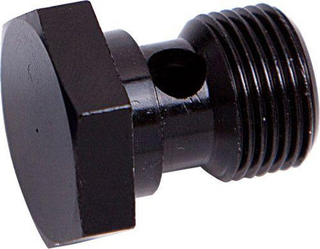 Aeroflow Alloy Banjo Bolt 1/2" x 20 UNF (AF727-06BLK) AF727-06BLK