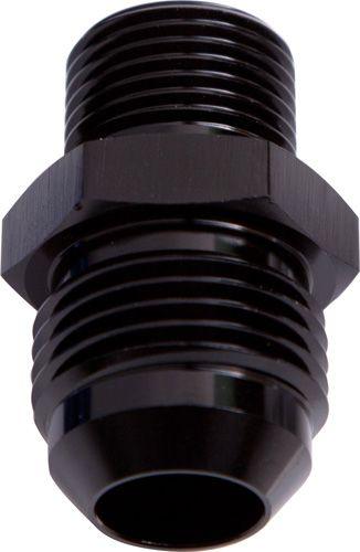 Aeroflow Metric to Male Flare Adapter (AF729-06BLK)
