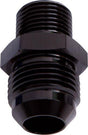 Aeroflow Metric to Male Flare Adapter M12 x 1.25mm to -6AN (AF730-06BLK) AF730-06BLK