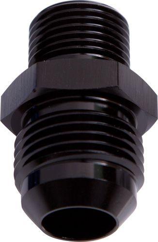 Aeroflow Metric to Male Flare Adapter M12 x 1.25mm to -8AN (AF730-08BLK) AF730-08BLK