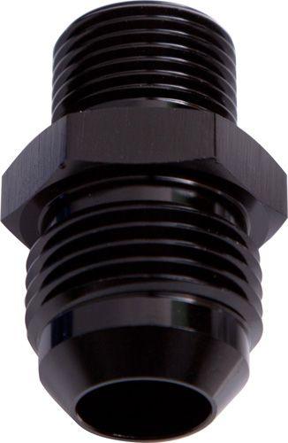 Aeroflow Metric to Male Flare Adapter M22 x 1.5mm to -8AN (AF736-08BLK) AF736-08BLK