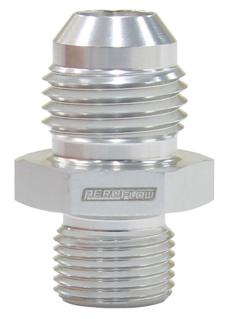 Aeroflow Metric to Male Flare Adapter M12 x 1.0mm to -6AN (AF738-06S)