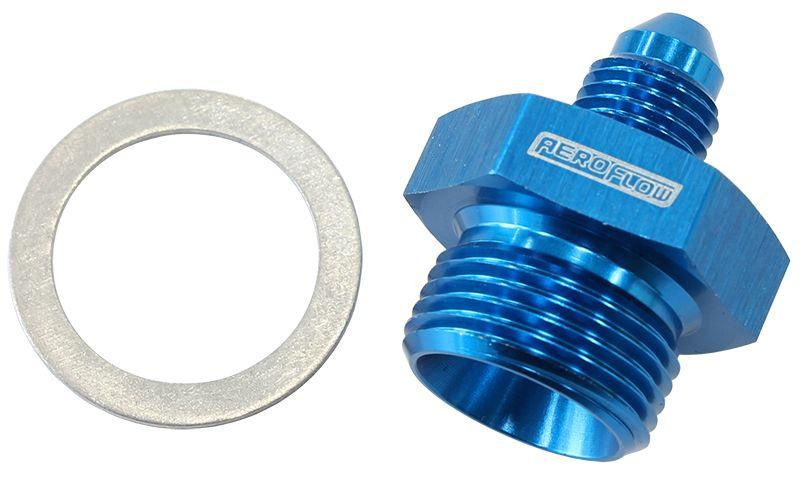 Aeroflow Wilwood Master Cylinder Adapter - Blue (AF740-03)