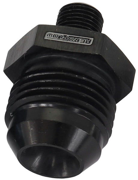 Aeroflow Metric to Male Flare Adapter M10 x 1mm to -10AN (AF743-10BLK) AF743-10BLK