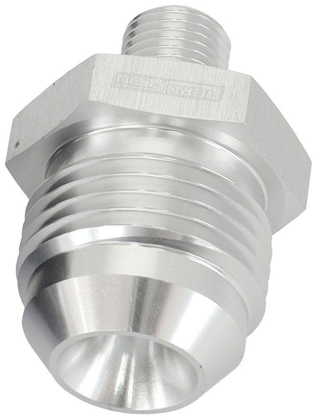 Aeroflow Metric to Male Flare Adapter M10 x 1mm to -8AN (AF743-10S) AF743-10S