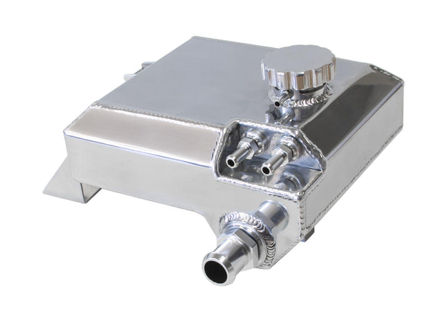 Aeroflow Fabricated Radiator Overflow Tank - Polished (AF77-1022) AF77-1022