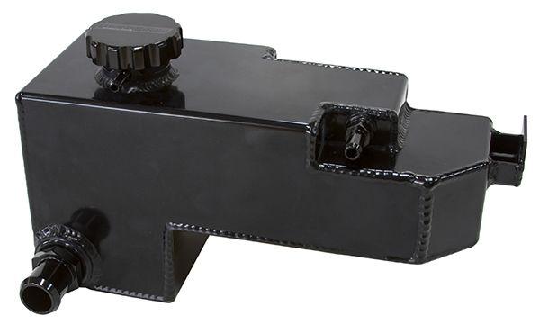 Aeroflow Fabricated Radiator Overflow Tank - Black (AF77-1024BLK) AF77-1024BLK
