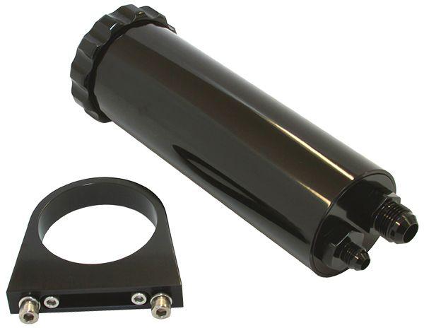 Aeroflow Billet Power Steering Reservoir - Black (AF77-1027BLK)