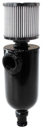 Aeroflow Universal Breather Tank - Black (AF77-1028BLK) AF77-1028BLK