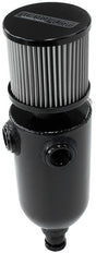 Aeroflow Universal Breather Tank - Black (AF77-1030BLK) AF77-1030BLK