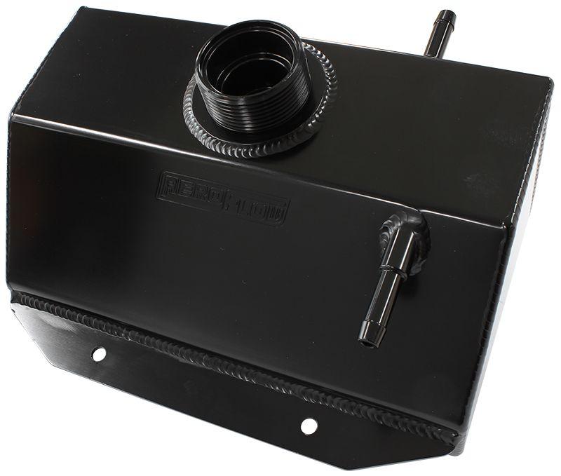 Aeroflow Fabricated Radiator Overflow Tank - Black (AF77-1033BLK) AF77-1033BLK