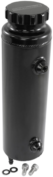 Aeroflow Universal Large Fabricated Alloy Radiator Overflow Tank - Black Finish (AF77-1115BLK)