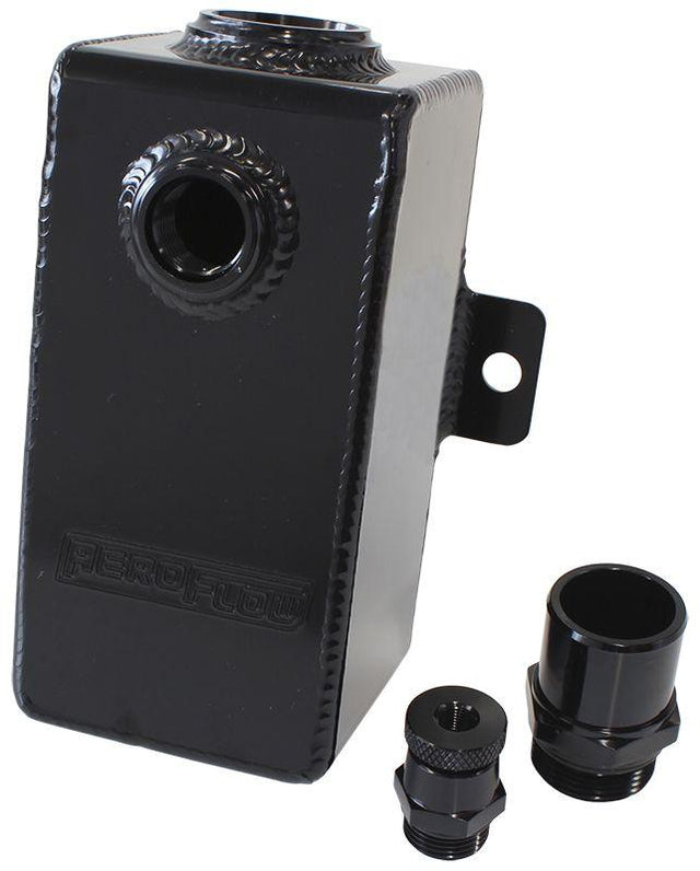Aeroflow Universal Breather Tank - Black (AF77-2015BLK) AF77-2015BLK