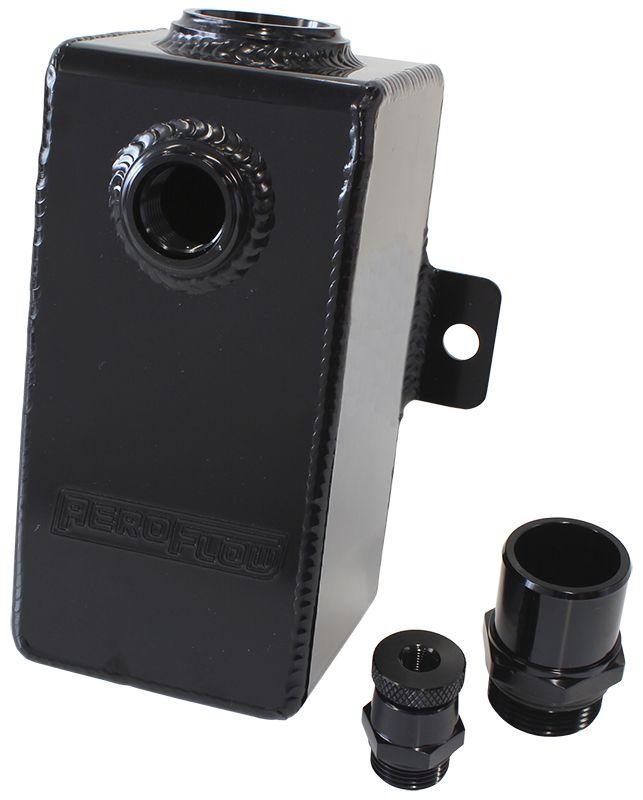 Aeroflow Universal Breather Tank - Black (AF77-2015BLK) AF77-2015BLK