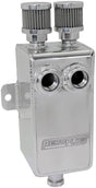 Aeroflow 1L Universal Dual Breather/Catch Can Tank -Polished (AF77-2020) AF77-2020