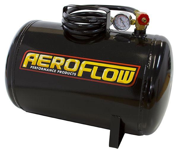 Aeroflow 5 Gallon Steel Portable Air Tank - Black (125 PSI Max) (AF77-3000)