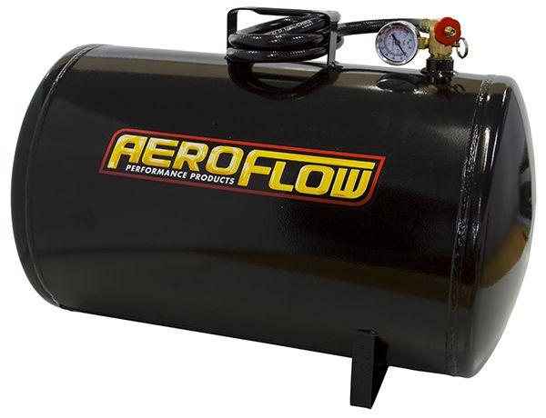 Aeroflow 10 Gallon Steel Portable Air Tank - Black (125 PSI Max) (AF77-3001)