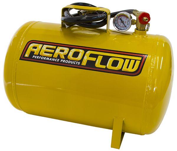 Aeroflow 5 Gallon Steel Portable Air Tank - Yellow (125 PSI Max) (AF77-3010)