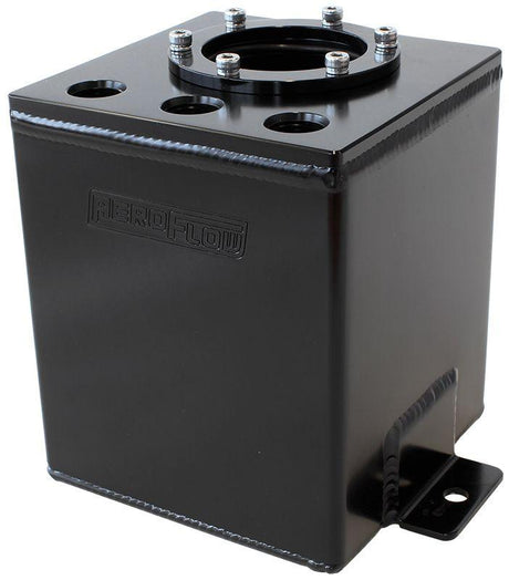 Aeroflow Single EFI Pump Surge Tank - Black (AF77-3144BLK) AF77-3144BLK