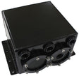 Aeroflow Dual EFI Pump Surge Tank - Black (AF77-3244BLK) AF77-3244BLK