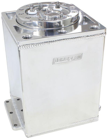 Aeroflow Triple EFI Pump Compact Surge Tank - Polished (AF77-4053) AF77-4053
