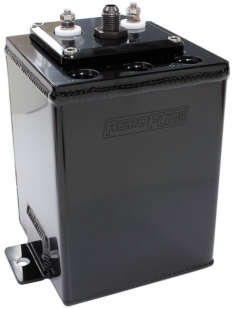 Aeroflow Single 40mm Pump Surge Tank (AF77-4055BLK) AF77-4055BLK