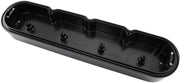 Aeroflow GM LS Billet Valve Cover Set, Black Finish with No Logo (AF77-5011BLK)