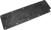 Aeroflow GM LS3 Billet Valley Plate, Black Finish (AF77-5016BLK)