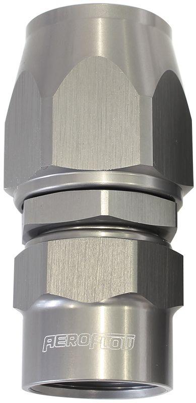 Aeroflow Kryptalon® Series Lightweight One Piece Swivel Straight Hose End -8AN (AF7821-08) AF7821-08