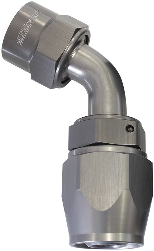 Aeroflow Kryptalon® Series Lightweight One Piece Swivel 60° Hose End -8AN (AF7828-08)