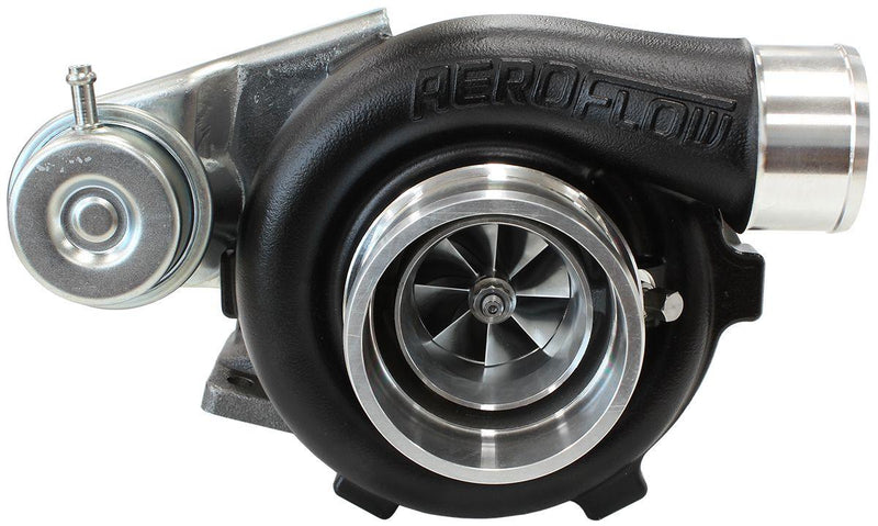 Aeroflow BOOSTED 4647 .64 Turbocharger 475HP, Hi Temp Black Finish (AF8005-2000BLK) AF8005-2000BLK