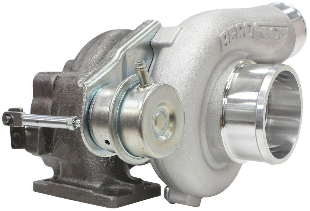 Aeroflow BOOSTED 4647 .64 Turbocharger 475HP, Natural Cast Finish (AF8005-2000)