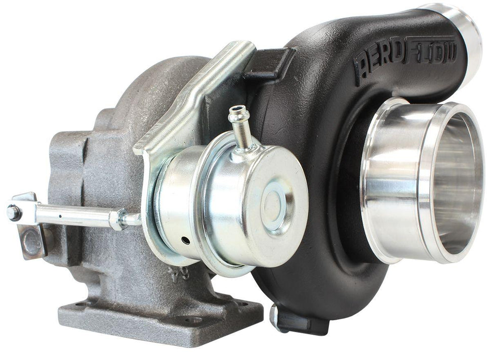 Aeroflow BOOSTED 4647 .86 Turbocharger 475HP, Hi Temp Black Finish (AF8005-2001BLK)