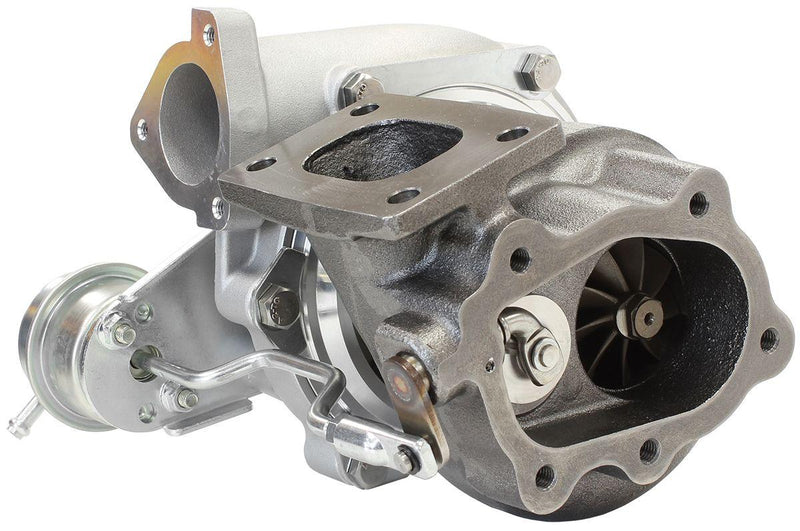 Aeroflow BOOSTED 4647 NISSAN .64 Turbocharger 440HP, Natural Cast Finish (AF8005-2002)