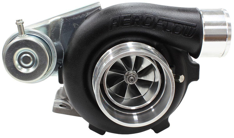 Aeroflow BOOSTED 5447 .64 Turbocharger 495HP, Hi Temp Black Finish (AF8005-2005BLK) AF8005-2005BLK
