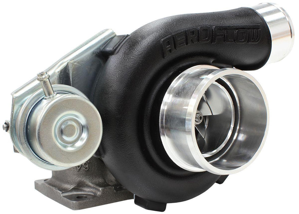 Aeroflow BOOSTED 5447 .64 Turbocharger 495HP, Hi Temp Black Finish (AF8005-2005BLK)